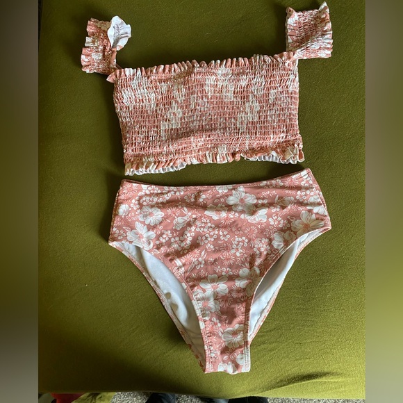 Target Swim Two Piece High Wasted Bathing Suit Poshmark